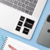 HIVの検出不能は送信不能に等しい – ミニマリ シール (ノートパソコンとiPhone)