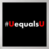 HIVの検出不能は送信不能に等しい – ミニマリ ポスター (正面)