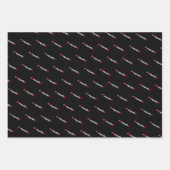 HIVの検出不能は送信不能に等しい – ミニマリ ラッピングペーパーシート (正面3)