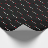 HIVの検出不能は送信不能に等しい – ミニマリ ラッピングペーパー (角)