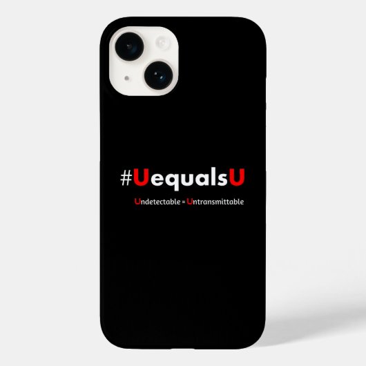 HIVの検出不能は送信不能に等しい – ミニマリ Case-Mate iPhoneケース (裏面)