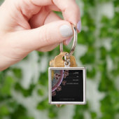 HIVの細胞の構造 キーホルダー (手)