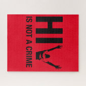 HIVは犯罪ではない – スティグマ認識度 ジグソーパズル (横)