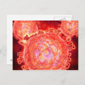 HIVウイルス群1 ポストカード (正面/裏面)