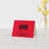 HIV近代化ムーブメント・インディアナ カード (黄色い花)