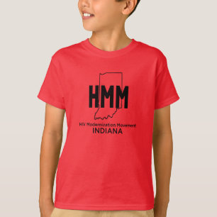 HIV近代化ムーブメント・インディアナ Tシャツ