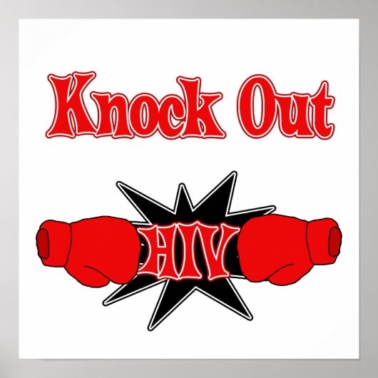 HIV ポスター (正面)