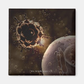 HIV マグネット (正面)