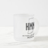 HIV 現代化運動 インディアナ フロストグラスマグカップ (正面右)