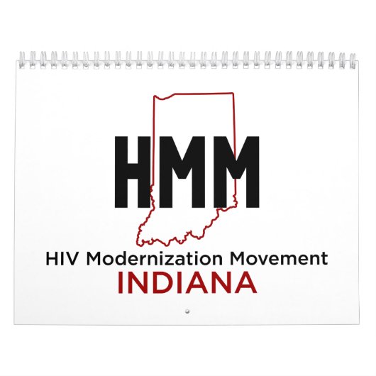HIV/AIDS啓発 - カスタマイズ可能 カレンダー (カバー)