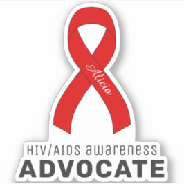 HIV/AIDS認識度ビニールシール シール