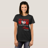 Hiv Aids Mom Iが私を育てた Tシャツ (正面フル)