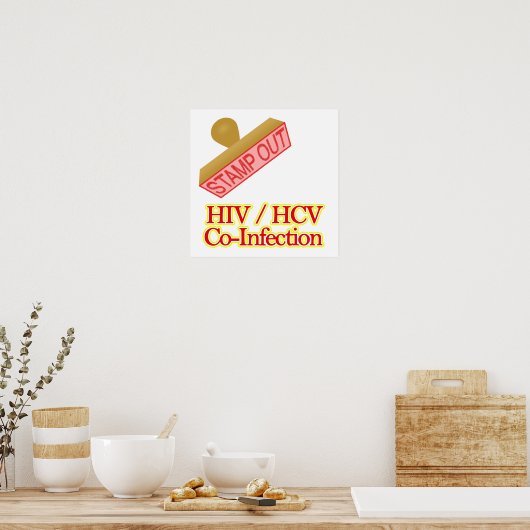 HIV - HCV共感染 ポスター (キッチン)