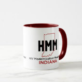 HIV Modernization Movement インディアナ マグカップ (正面右)