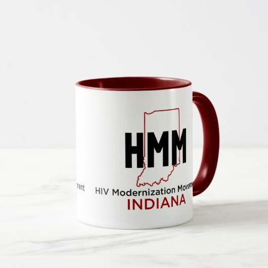 HIV Modernization Movement インディアナ マグカップ (正面右)
