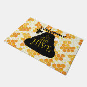 Hiveへようこそ ドアマット (アングル)