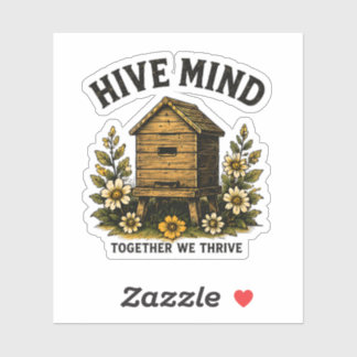 Hive Mind | ビンテージ養蜂デザイン シール
