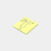 Hiya Buddy Post-It Notes ポストイット (アングル)