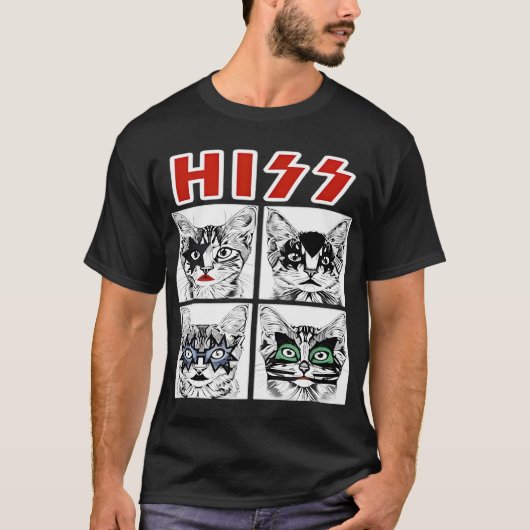hizz cats tshirt tシャツ (正面)