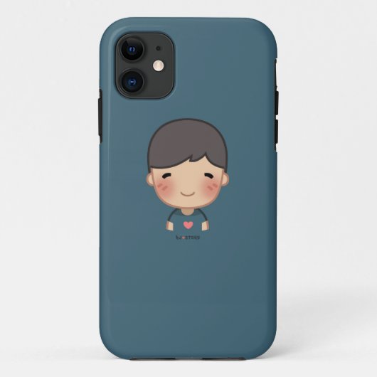 HJ物語の男の子のIphone 5の例 Case-Mate iPhoneケース (裏面)
