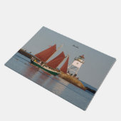 Hjordis & Grand Marais Light ドアマット (アングル)