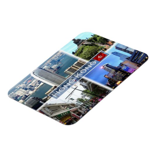 HK香港 – 天タンブッダ –  マグネット (左側)