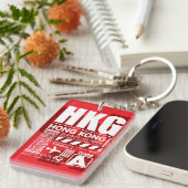 HKG香港空港 キーホルダー (正面右)