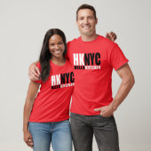 HKNYCのロゴのワイシャツ Tシャツ (ユニセックス)
