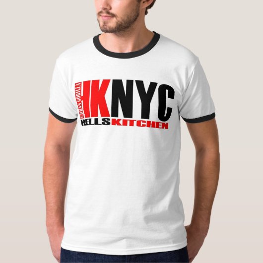 HKNYC_UG_LOGO11version1_JPEG_smallのサイズ(2) Tシャツ (正面)