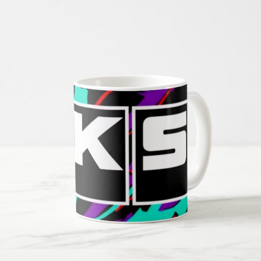 HKS COFFE MUG コーヒーマグカップ (正面右)