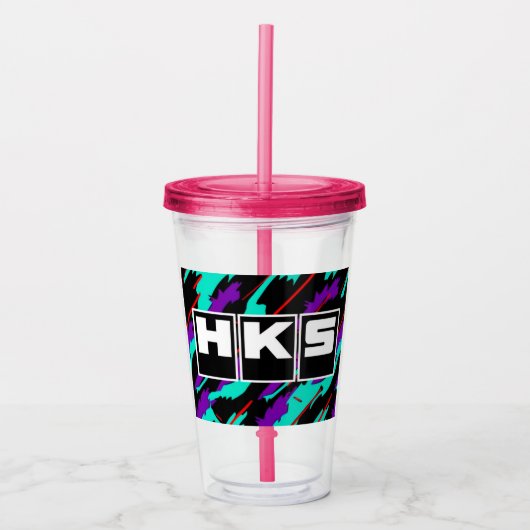 HKS TUMBLER アクリルタンブラー (正面)