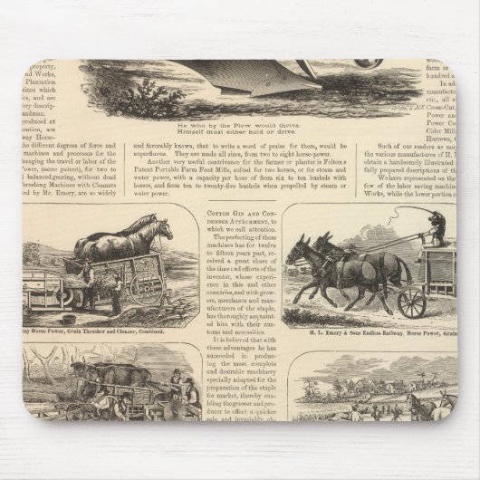 HLメモリと息子 マウスパッド (正面)