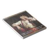 HLメンケングラフィック&引用文オンジャッジ ノートパッド (アングル)