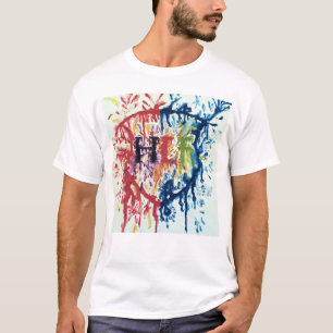 HLFはペンキのティーをぬらしました Tシャツ
