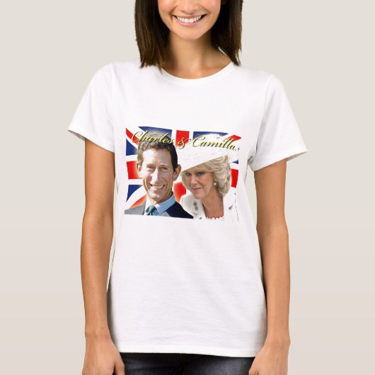 HLHプリンスチャールズ&コーンウォール公爵夫人 Tシャツ (正面)