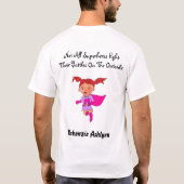 HLHS、認識度 Tシャツ (裏面)