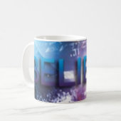 HMはマグを信じます コーヒーマグカップ (正面左)