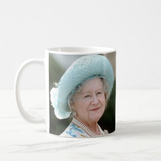 HMエリザベス女王女王母1988年 コーヒーマグカップ (左)