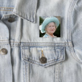 HMエリザベス女王、皇太后ベルリン1987年 缶バッジ (インサイチュ)