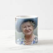 HMエリザベス女王、皇太后1988年 コーヒーマグカップ (中央)
