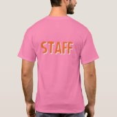 HMキャラクタースタッフバーンアウトティー Tシャツ (裏面)