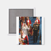 HMクイーンエリザベス2世とエディンバラロ公爵 マグネット (正面/裏面)