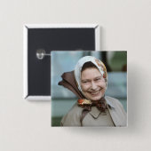 HMクイーンエリザベスIIウィンザー1983 缶バッジ (正面&裏面)