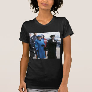 HMクイーンエリザベスIIマーガレットサッチャー Tシャツ