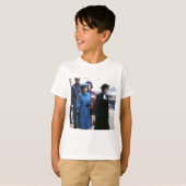 HMクイーンエリザベスIIマーガレットサッチャー Tシャツ (正面フル)