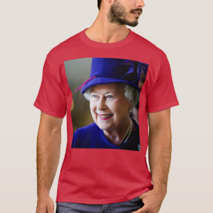HMクイーンエリザベスIIロンドンプロフェッショナル写真HD Tシャツ