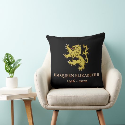 HMクイーンエリザベスII記念枕 クッション (椅子)