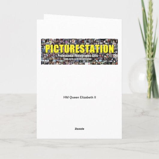 HMクイーンエリザベスII カード (裏面)