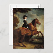 HMクイーンビクトリア ポストカード (正面/裏面)