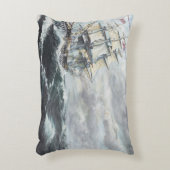 HMフリゲート艦GuerriereのためのUSS憲法の頭部 アクセントクッション (正面(垂直))